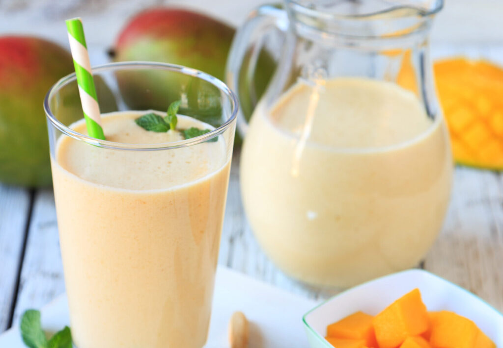 Rezept Aprikose-Mango Lassi Moltein