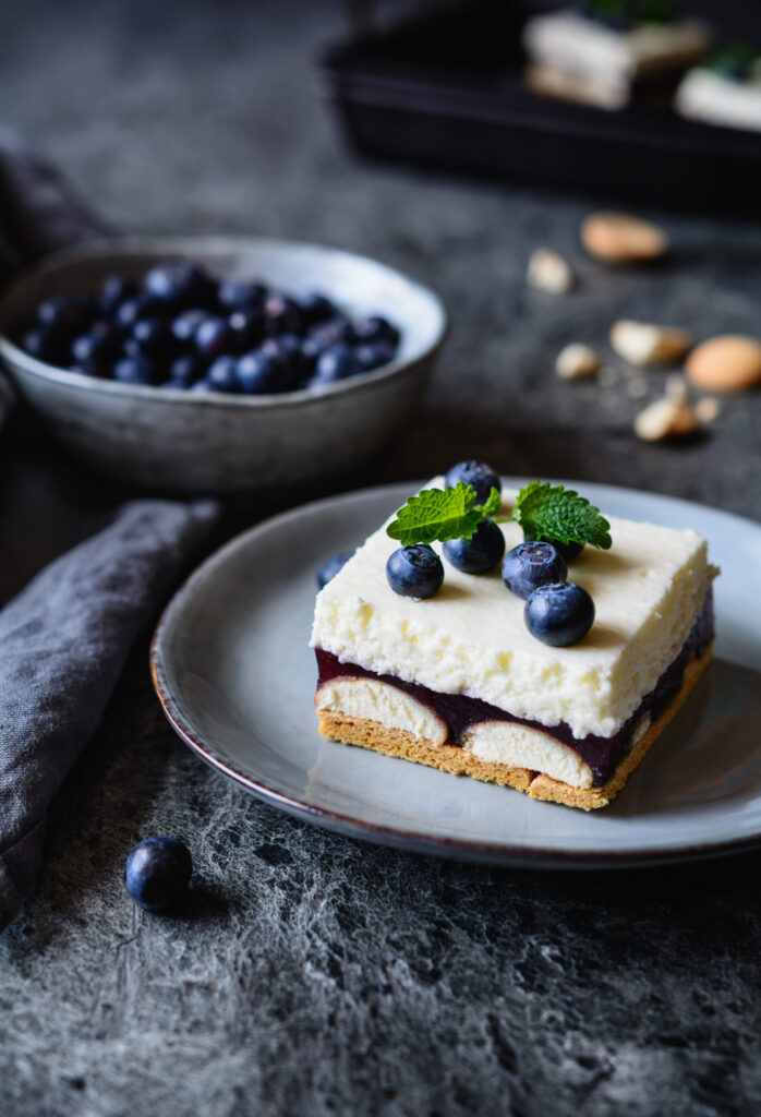 Rezept Heidelbeer-Quarktorte Moltein