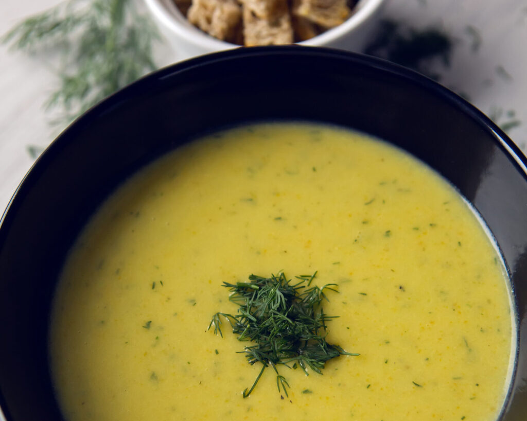 Rezept Zucchini-Curry-Suppe Moltein