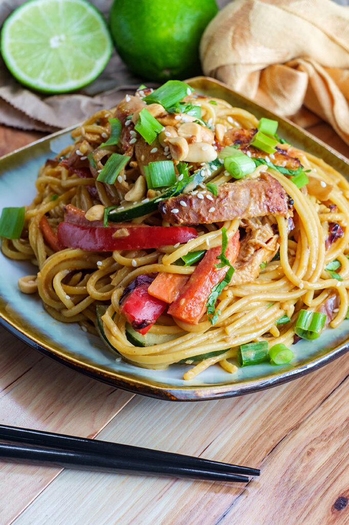 Rezept Erdnussbutterspaghetti Moltein-PLUS