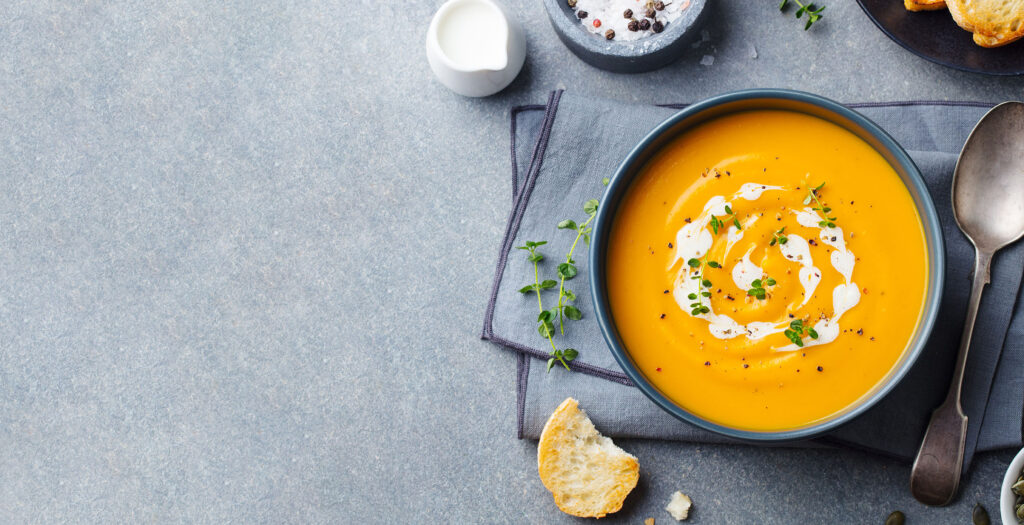 Rezept Herbstliche Kürbissuppe Moltein-PLUS